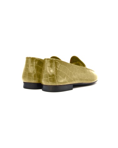 Mocasin Crocco Dorado